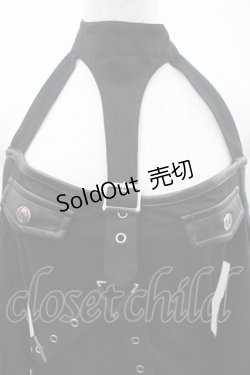 画像3: KILL STAR / ハーネスオフショルトップス  黒 I-26-02-20-014-SL-TO-TE-ZI
