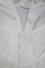 画像4: INGEBORG / フロントレースピンタック半袖ブラウス  白 I-26-02-20-020-LO-BL-SA-ZI (4)