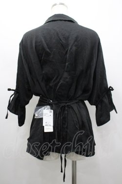 画像2: axes femme / 2wayブラウス M 黒 I-26-02-20-025-AX-BL-SA-ZI