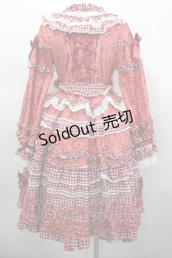 画像3: BABY,THE STARS SHINE BRIGHT / Berry Sweet Bouquetロングワンピース  赤 I-26-02-23-033-BA-OP-SA-ZI