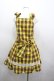 画像5: BABY,THE STARS SHINE BRIGHT / タータンチェック裾スカラップジャンパースカート  イエロー I-26-02-23-035-BA-OP-TE-ZI (5)