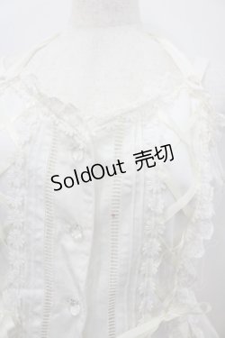 画像2: Cornet / お花レース編上げワンピース  白 I-26-02-23-036-LO-OP-TE-ZI