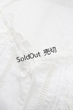 画像3: Cornet / お花レース編上げワンピース  白 I-26-02-23-036-LO-OP-TE-ZI