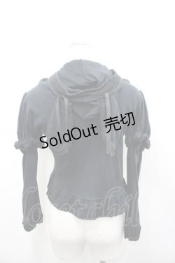 画像3: BABY,THE STARS SHINE BRIGHT / うさみみカーディガン  黒 I-26-02-23-039-BA-TO-TE-ZI