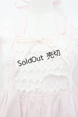 画像2: BABY,THE STARS SHINE BRIGHT / マーガレットレースベビードールジャンパースカート  ピンク I-26-02-23-040-BA-OP-TE-ZI