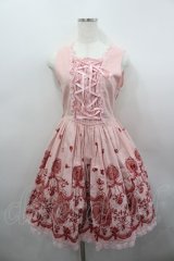 BABY,THE STARS SHINE BRIGHT / シンデレラジャンパースカート  ピンク I-26-02-23-045-BA-OP-TE-ZI