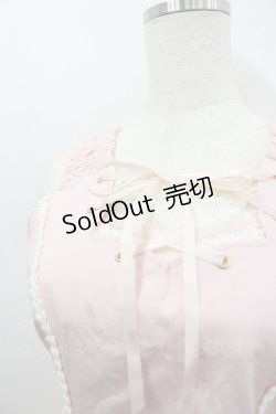 画像2: BABY,THE STARS SHINE BRIGHT / 裾スカラップジャンパースカート  ピンク I-26-02-23-046-BA-OP-TE-ZI