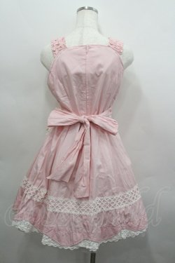 画像3: BABY,THE STARS SHINE BRIGHT / 裾スカラップジャンパースカート  ピンク I-26-02-23-046-BA-OP-TE-ZI