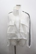axes femme / シアートラックジャケット  白 I-26-02-23-006-AX-TO-HR-ZI