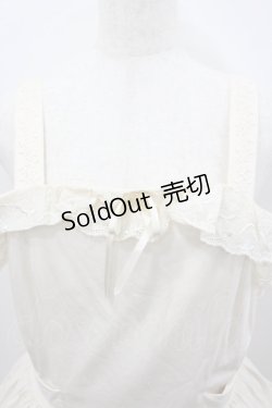 画像2: Innocent World / 羽根モチーフリボンジャンパースカート  生成り I-26-02-23-051-IW-OP-SA-ZI