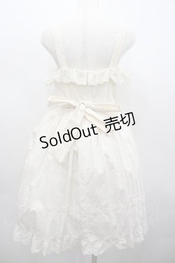 画像3: Innocent World / 羽根モチーフリボンジャンパースカート  生成り I-26-02-23-051-IW-OP-SA-ZI