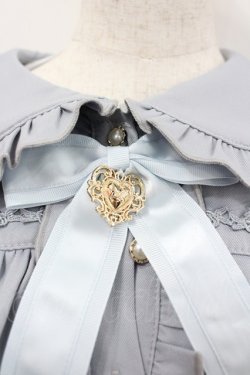 画像2: Amavel / Rose Rubanミドル丈ワンピース  サックス I-26-02-23-055-CA-OP-SA-ZI