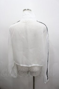 画像3: axes femme / シアートラックジャケット  白 I-26-02-23-006-AX-TO-HR-ZI