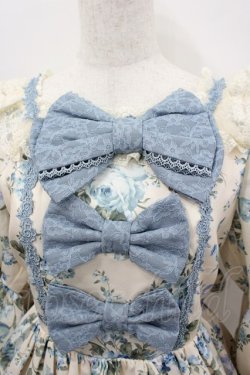 画像2: axes femme kawaii / アンティークローズ柄ワンピース M アイボリー I-26-02-23-059-AX-OP-TE-ZI