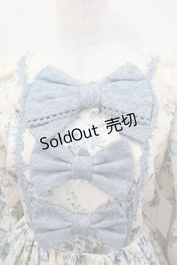 画像2: axes femme kawaii / アンティークローズ柄ワンピース M アイボリー I-26-02-23-059-AX-OP-TE-ZI