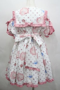 画像3: Chalmiere / ハッピードリームキティワンピース M 白×ピンク I-26-02-23-062-0-OP-TE-ZI