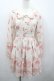 画像1: LIZ LISA / LIZ LISA×マイメロディコラボ第5弾/メロメロストロベリーフラワーワンピース  アイボリーＸピンク I-26-02-23-071-LO-OP-SA-ZI (1)