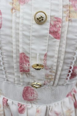 画像2: LIZ LISA / LIZ LISA×マイメロディコラボ第5弾/メロメロストロベリーフラワーワンピース  アイボリーＸピンク I-26-02-23-071-LO-OP-SA-ZI