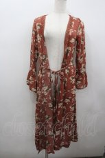 画像1: axes femme / 花柄ptロングカーディガン  ピンク I-26-02-23-072-AX-TO-SA-ZI (1)