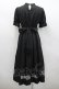 画像3: axes femme kawaii / チャイナ釦ジャガードワンピ M 黒 I-26-02-23-073-AX-OP-SA-ZI (3)