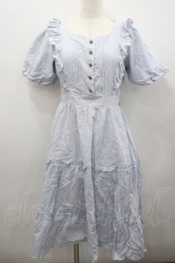 画像1: Amavel / Rose Gardenコットンワンピース  サックス I-26-02-23-074-CA-OP-SA-ZI