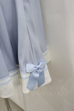 画像2: Amavel / Crown Emblemサイドプリーツマリンスカパン  サックス I-26-02-23-092-CA-PA-SA-ZI