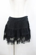 LOLITA / チュール重ねスカート M 黒 I-26-02-23-094-LO-SK-TE-ZI