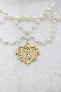 画像2: BABY,THE STARS SHINE BRIGHT / Fantasy Flower Princessパールネックレス  白Ｘゴールド I-26-02-23-103-BA-AC-SA-ZI