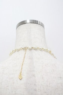 画像3: BABY,THE STARS SHINE BRIGHT / Fantasy Flower Princessパールネックレス  白Ｘゴールド I-26-02-23-103-BA-AC-SA-ZI