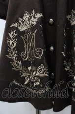 画像2: metamorphose / クラウンエンブレム刺繍入りコート 1 ブラウン I-26-02-23-011-ME-CO-TE-ZI (2)