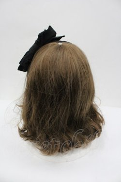 画像3: BABY,THE STARS SHINE BRIGHT / ナナメリボンカチューシャ  黒 I-26-02-23-108-BA-AC-SA-ZI