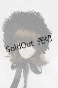 metamorphose / レースリボンボンネット  黒 I-26-02-23-109-ME-AC-SA-ZI