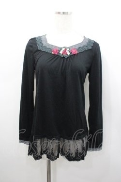 画像1: axes femme / ガーデンインナーPO M 黒 I-26-02-23-015-AX-TO-SA-ZI