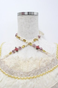 画像2: axes femme / 巻き薔薇モチーフキャミソール  生成り I-26-02-23-017-AX-TO-SA-ZI