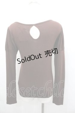 画像4: LIZ LISA / リボンカットソー F ブラウン I-26-02-23-022-LO-BL-TE-ZI