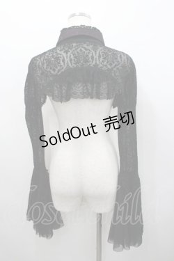 画像3: abilletage / Corset d Ombreボレロ 4 黒Ｘ紫 I-26-02-23-026-GO-TO-SA-ZI