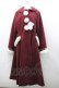 画像1: Kurumi Collaboration / KRM＊ファーロングコート 4? 濃赤 I-26-02-23-028-GO-CO-TE-ZI (1)