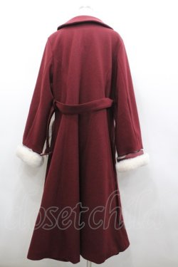 画像3: Kurumi Collaboration / KRM＊ファーロングコート 4? 濃赤 I-26-02-23-028-GO-CO-TE-ZI