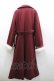 画像3: Kurumi Collaboration / KRM＊ファーロングコート 4? 濃赤 I-26-02-23-028-GO-CO-TE-ZI (3)
