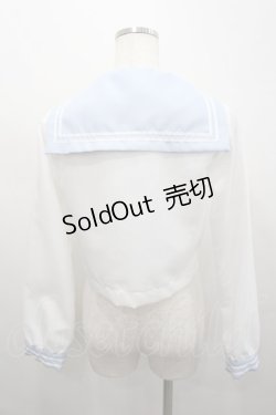 画像3: サンリオ / シナモロールセーラートップス M 白Ｘサックス I-26-02-23-003-EL-TO-SA-ZI