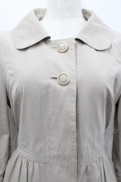 画像2: axes femme / 袖レースコート  ベージュ I-26-02-25-037-AX-CO-SA-ZI