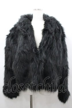 画像1: KILL STAR / ファージャケット  黒 I-26-02-25-039-SL-JA-SA-ZI