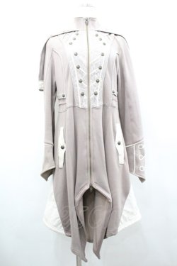 画像1: Ozz Croce / ケープ風デザインロングコート  ベージュ I-26-02-25-041-OO-CO-SA-ZI