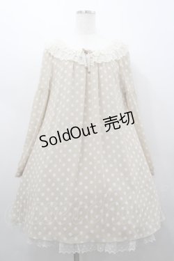 画像1: Angelic Pretty / レトロドットレディワンピース  ブラウン I-26-02-25-044-AP-OP-SA-ZI