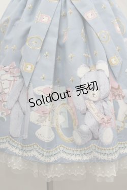 画像3: Angelic Pretty / Charlotte's Bearジャンパースカート  サックス I-26-02-25-045-AP-OP-SA-ZI
