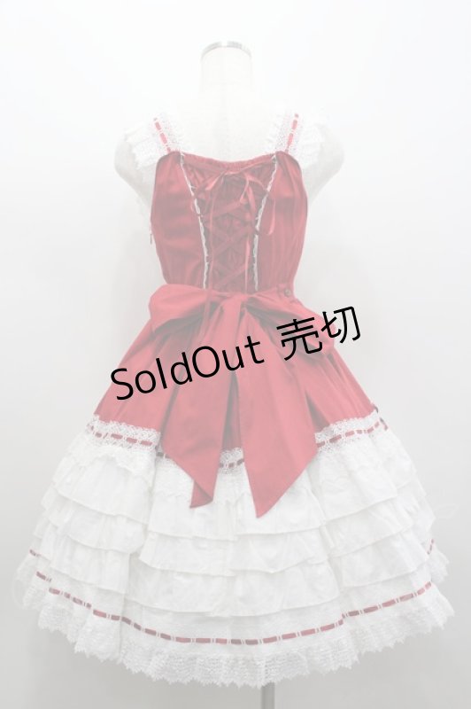 画像4: BABY,THE STARS SHINE BRIGHT / Amandineジャンパースカート  エンジ I-26-02-25-049-BA-OP-SA-ZI (4)