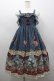 画像1: ALICE and the PIRATES / Marionette Chris柄ジャンパースカートII  ネイビー I-26-02-25-050-PA-OP-SA-ZI (1)