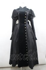 Hoshibako Works / ジヴリール プラケットロングドレス M 黒 I-26-02-25-051-LO-OP-SA-ZI