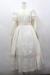 Hoshibako Works / リリアンヌ姉妹ワンピース(ロング丈)  生成り I-26-02-25-052-LO-OP-SA-ZI