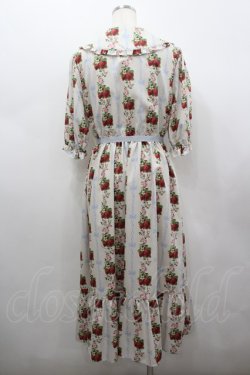 画像5: Melody BasKet / Strawberry Roseフロントボタンワンピース L アイボリー I-26-02-25-056-LO-OP-SA-ZI